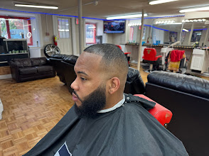 Beard shape-up and sculpt